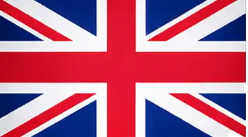 English language - United States flag